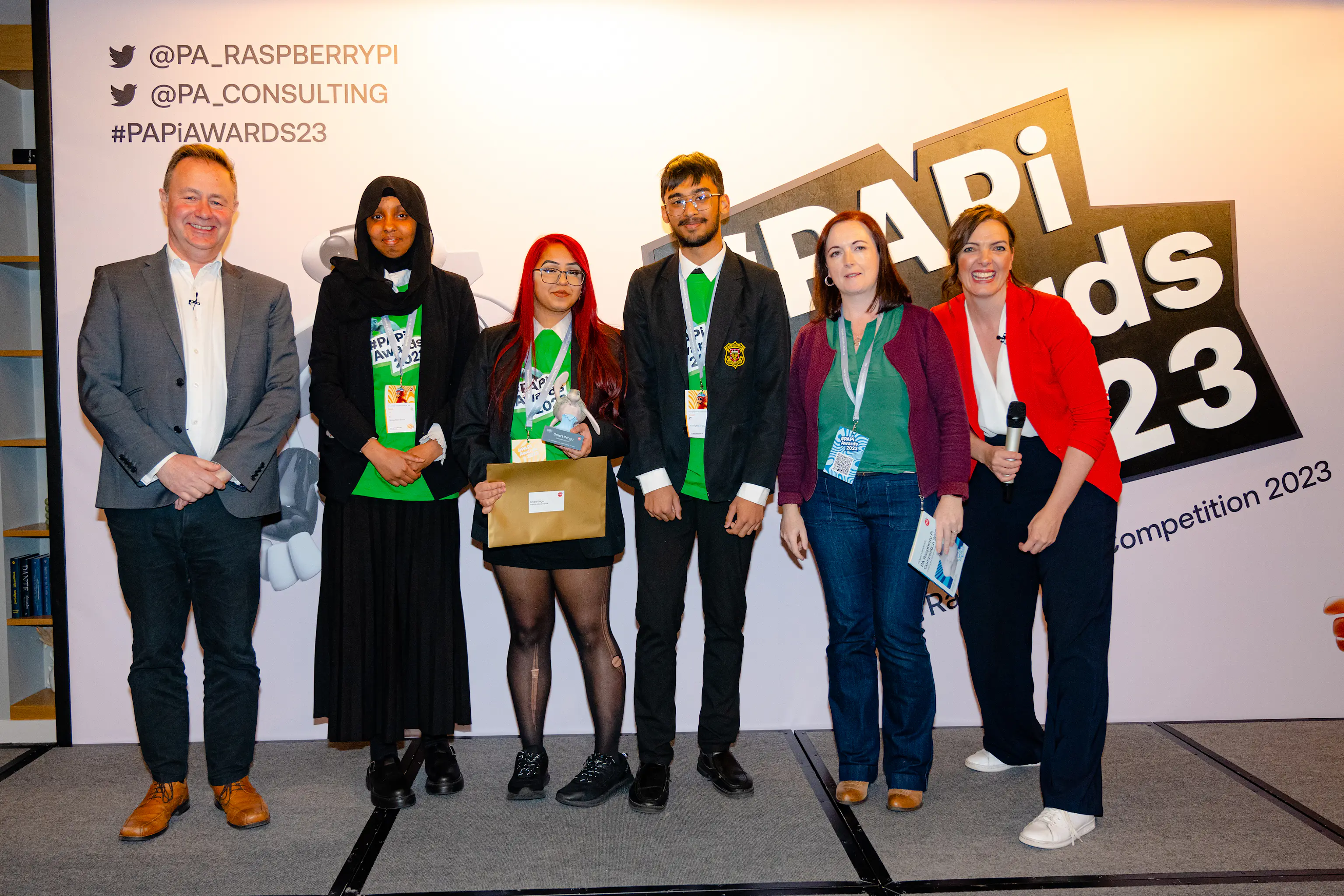 Winners of national Raspberry Pi coding competition… | PA Consulting